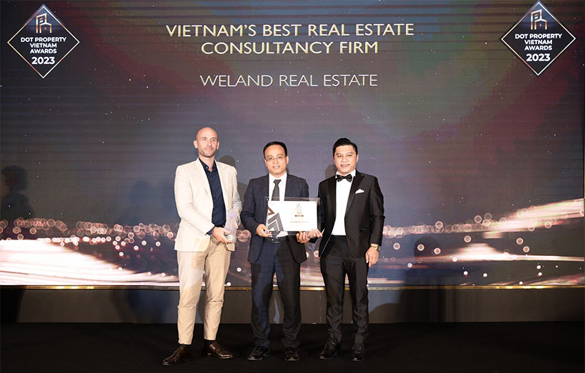 Weland được vinh danh là đơn vị tư vấn phát triển BĐS tốt nhất Việt Nam 3 năm liên tiếp