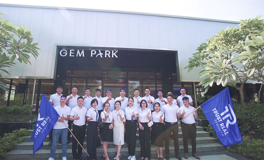 Trust Real là đơn vị phân phối chính thức tại dự án Gem Park Hải Phòng
