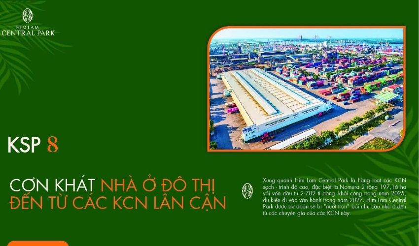 Tiềm Năng Từ Các Khu Công Nghiệp Lân Cận